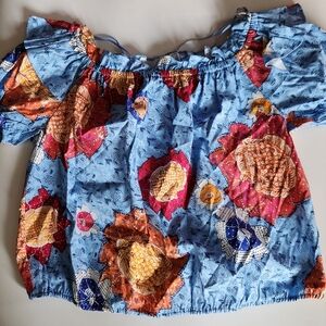 NWT INC Exotic Escape Women's 2X Floral Top